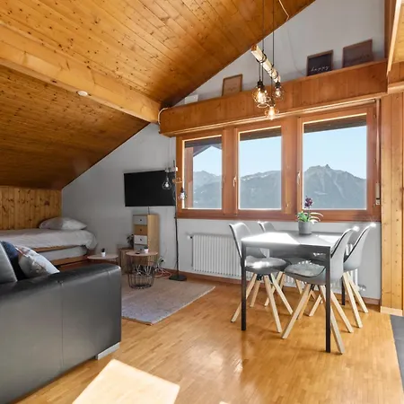 Superbe Avec Vue Magnifique Appartement Leytron